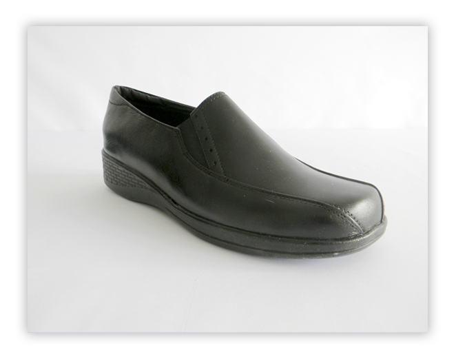 Zapato Tipo Mocasín en Cuero Negro